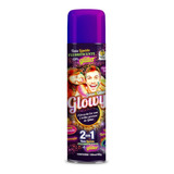 24 Glowy/tinta/glitter Fluorescente Violeta
