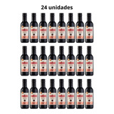 24 Mini Vinho P/ Lembrança Tinto