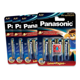 24 Pilhas Alcalinas Panasonic Premium