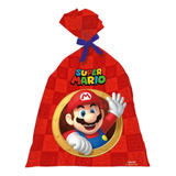 24 Sacola Surpresa Lembrancinha Aniversário Super Mario