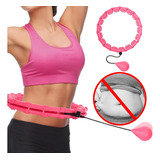 24 Seção Hula Hoop Inteligente Abdominal Cintura Delgada