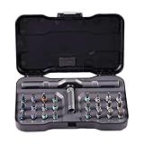 24 In 1 Magnetic Screwdriver Set 24 In 1 Screwdriver Set Household DIY Screwdriver 24 In 1 Ratchet Wrench Tool