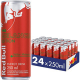 24 Latas Energético Red Bull Energy Drink Melancia 250ml Top