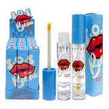 24 Lip Gloss Aumenta Volume Dos Lábios Atacado Com Provador Acabamento Brilhante Cor Incolor