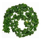 24 Metros Trepadeira Artificial Verde Hera Pacote Decoração