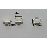 24 Micro Tactil Smd 2x4mm Tablet Gps Mp5 Power E Volume