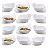 24 Molheiras Pote Bowl Em Melamina 200ml Alça Finger Foods