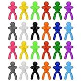 24 Peças Marcador De Taça De Vinho De Silicone Belas Etiquetas De Identificação De Copo Para Bar Decorações De Mesa De Festa Marcadores Convenientes E Práticos De Copo De Vinho Marcadores De Bebida Pingente Multicolorido Identificador De Vidro