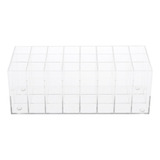 24 Slots Maquiagem Batom Rímel Polonês Display Stand Rack