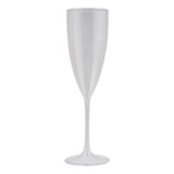 24 Taça De Champanhe 170ml Espumante Acrilico Plastico