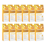240 Folhas Prontas Depilação Corporal Depilflax Natural Mel