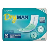 240 Pacotes Absorvente Dryman Proteção Incontinência Masc