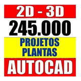 245 Mil Projetos Plantas Baixa Engenharia