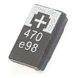 24pçs Capacitor De Tântalo Tantalo 470uf 2 5v Ps3