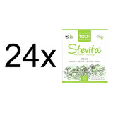 24x Adoçante Natural Stevita Caixa C 50 Saches 0 6g Atacado