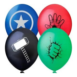 25 Bexigas Balão N9 Decoração Vingadores