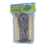25 Corda De Pular Infantil 1,80m Nylon Lembrancinha