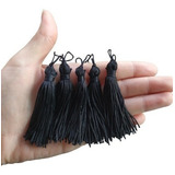 25 Cores Tassel Pingente Seda Franja 7cm A 8cm 20un