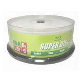 25 Discos Blu-ray Super Disc Printable