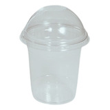 25 Kit Copo 500ml + Tampa Bolha Sem Furo + Divisória G 850