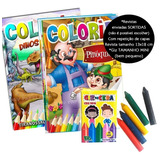 25 Kit Livrinho Revista Colorir +