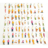 25 Miniaturas Pessoas - Altura 1,8cm -escala 1:100 Terrários
