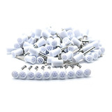 25 Peças/taças De Borracha Odontológicas/ Polimento Dental 