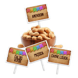 25 Plaquinhas Para Comida Festa Junina Monte Vc Mesmo Full