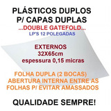 25 Plásticos Double Gatefold P/ Lp