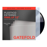 25 Plasticos Externo Lp Vinil Gatefold + 25 Internos