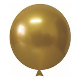 25 Balão Látex Dourado Cromado Platino 9 Festa Decoração Gol