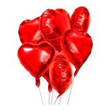 25 Balão Metalizado Coração