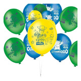 25 Balões Bexigas 9 Polegadas Decoração Toy Story Festas