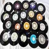  25 Discos De Vinil De 18 Cm Para Artesanato E Decoração