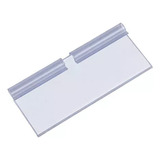 25 Etiqueta Pvc 3x9 Cm P ganchos Porta Preço