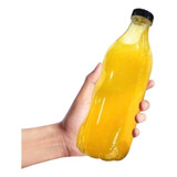 25 Garrafa Pet Transparente 1l Tampa C Lacre Descartavel