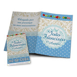25 Kits 15x20 Revistinha Colorir Com Giz Personalizados