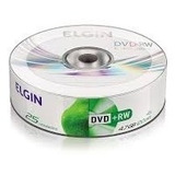 25 Midia Virgem Dvd rw Elgin 4x 4 7gb C logo shrink 