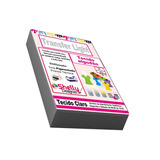 25 Papel Transfer Light Algodão Tecido Claro Jato De Tinta
