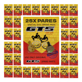 25 Pares De Pastilha Gts Redonda Freio A Disco Bike Dbp 50r