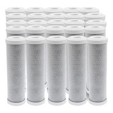 25 Pcs Refil Filtro Carvão Ativado Carbon Block 10 X 2 5