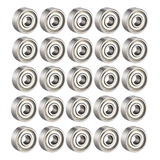 25 Peças De Rolamentos 608 Zz Miniatura De Metal 608zz Com