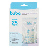 25 Sacos Recipiente Armazenar Leite Materno Buba 250ml