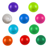 25 Un Bolas Vinil Confete 23 Cm Envio Imediato