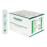 25 Unds Cateter Polymed Piercing Periférico Intravenoso 18g