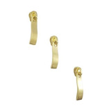 25 Unids Cursor Para Zíper N 5 Modelo Ondulado Latonado
