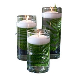 25 Velas Flutuantes De Mesa E