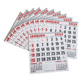 250 Bloco Refil Calendário D Parede Comercial Folhinha 21x22