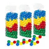 250 Bolas De Brinquedo Colorido Plástico Macio Eco amigável