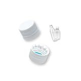 250 Tampinhas De Plástico Branca Com Lacre Garrafas 28mm